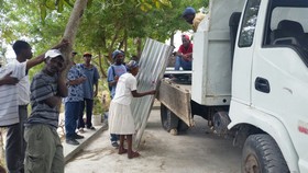 Haïti distribution des matériaux Haïti distribution des matériaux