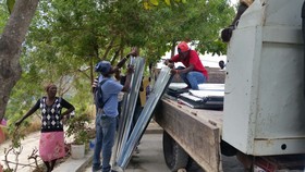 Haïti distribution des matériaux Haïti distribution des matériaux